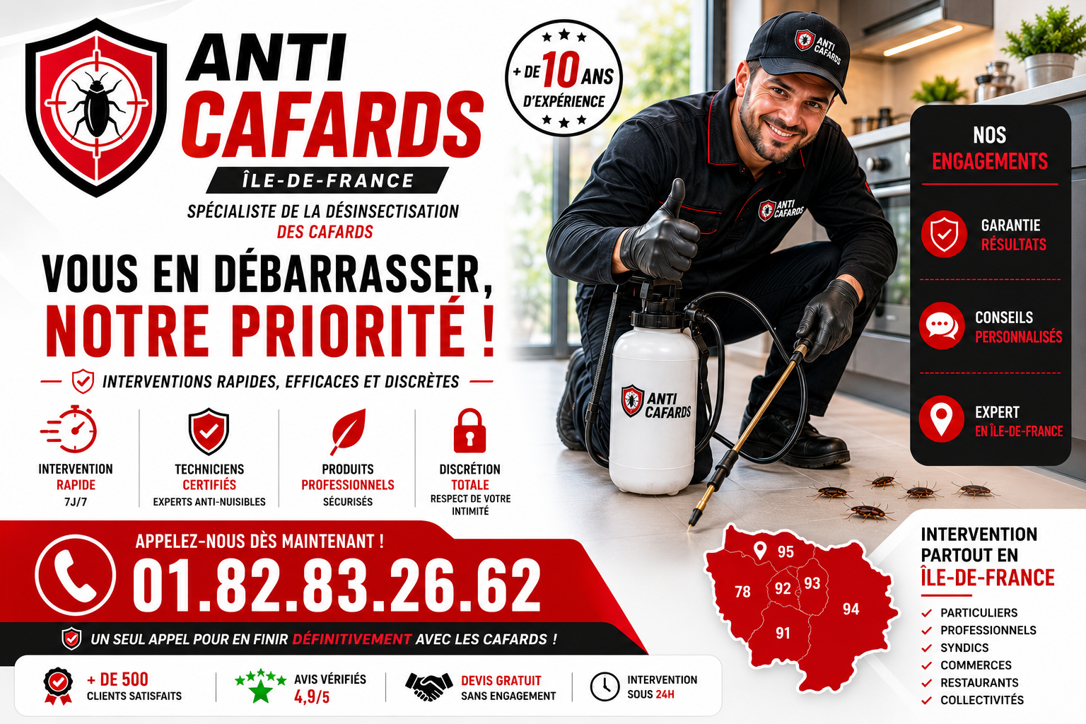 Cafards Bagnolet